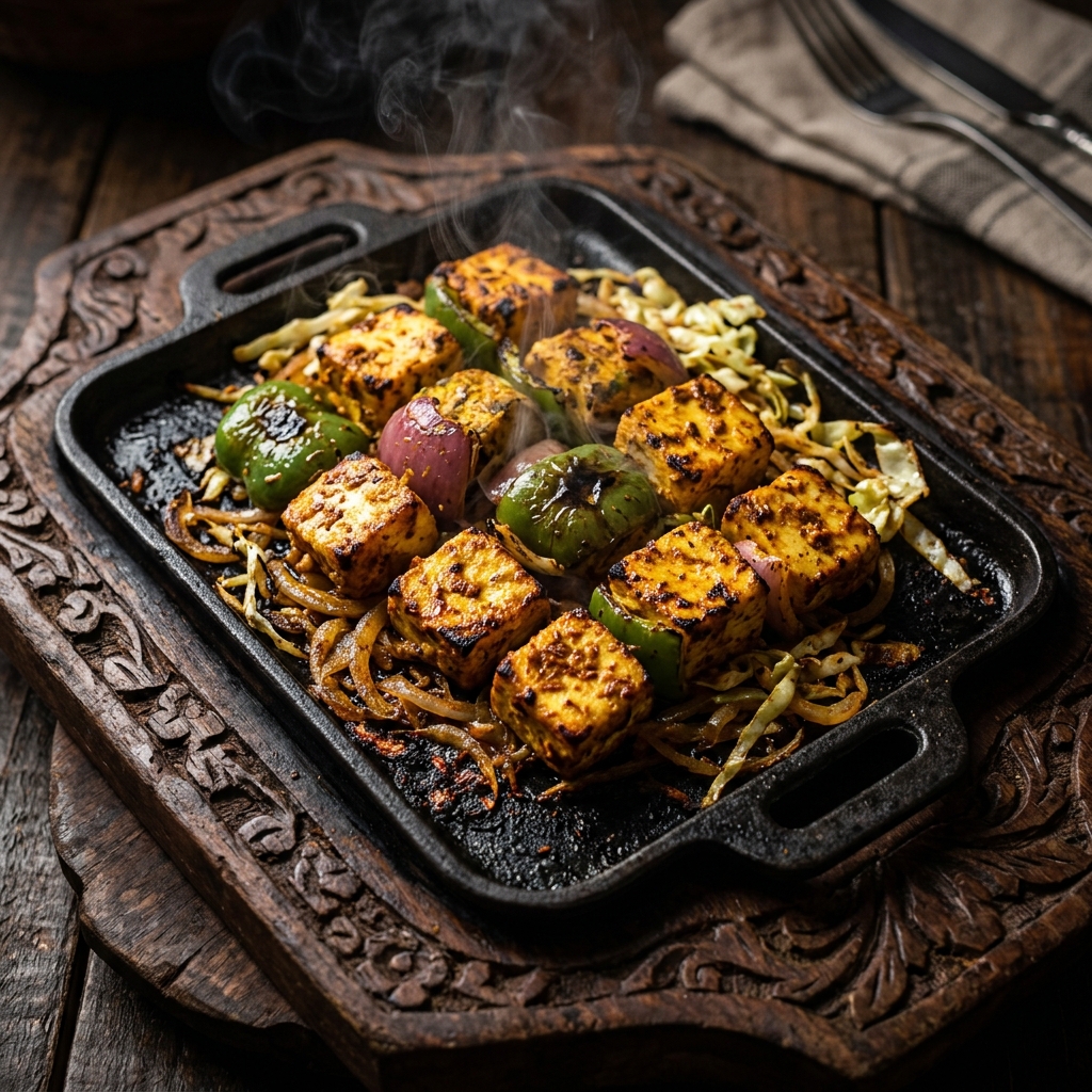 Royal Angari Paneer Tikka Sizzler